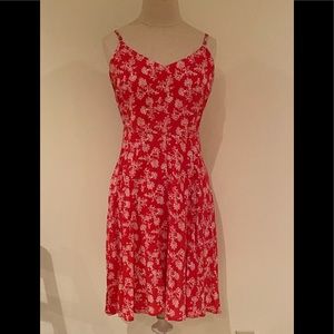 Cute Flowy Red Dress